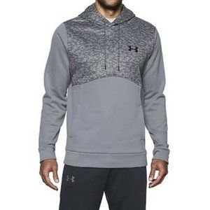 UNDER ARMOUR Storm Armour Fleece Digi Texture Pullover Hoodie Men's Size S